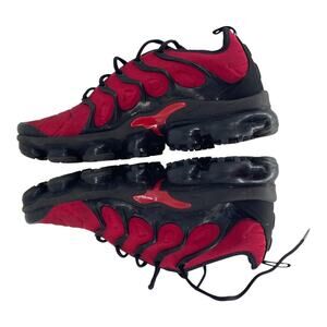 Nike Air Vapormax Plus University Red Black Sneakers CU4863-600 Mens Size 10